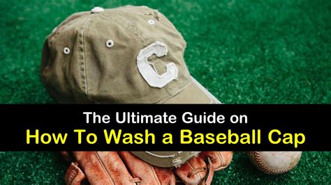 baseball cap wassen|how often to wash baseball cap.